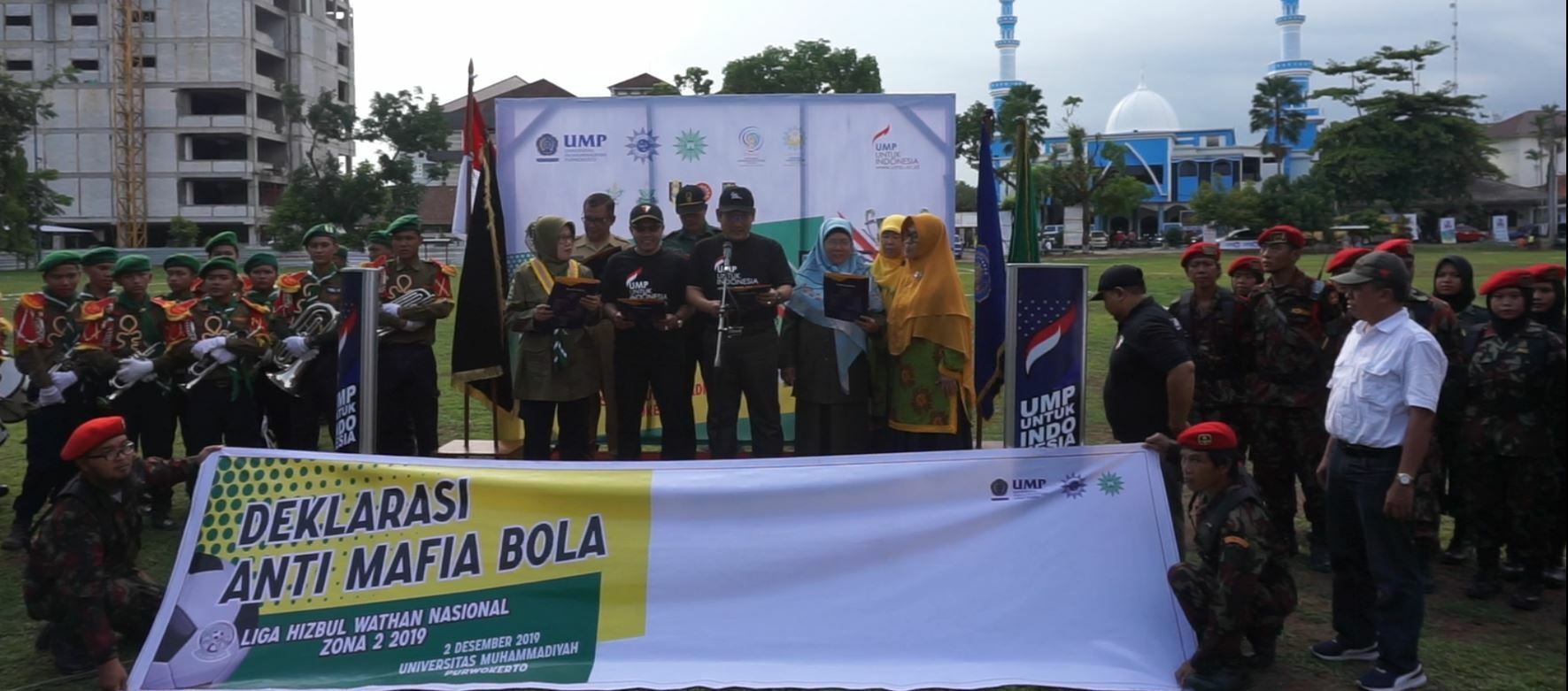 Di UMP, Liga HW Nasional Deklarasi Anti Mafia Bola
