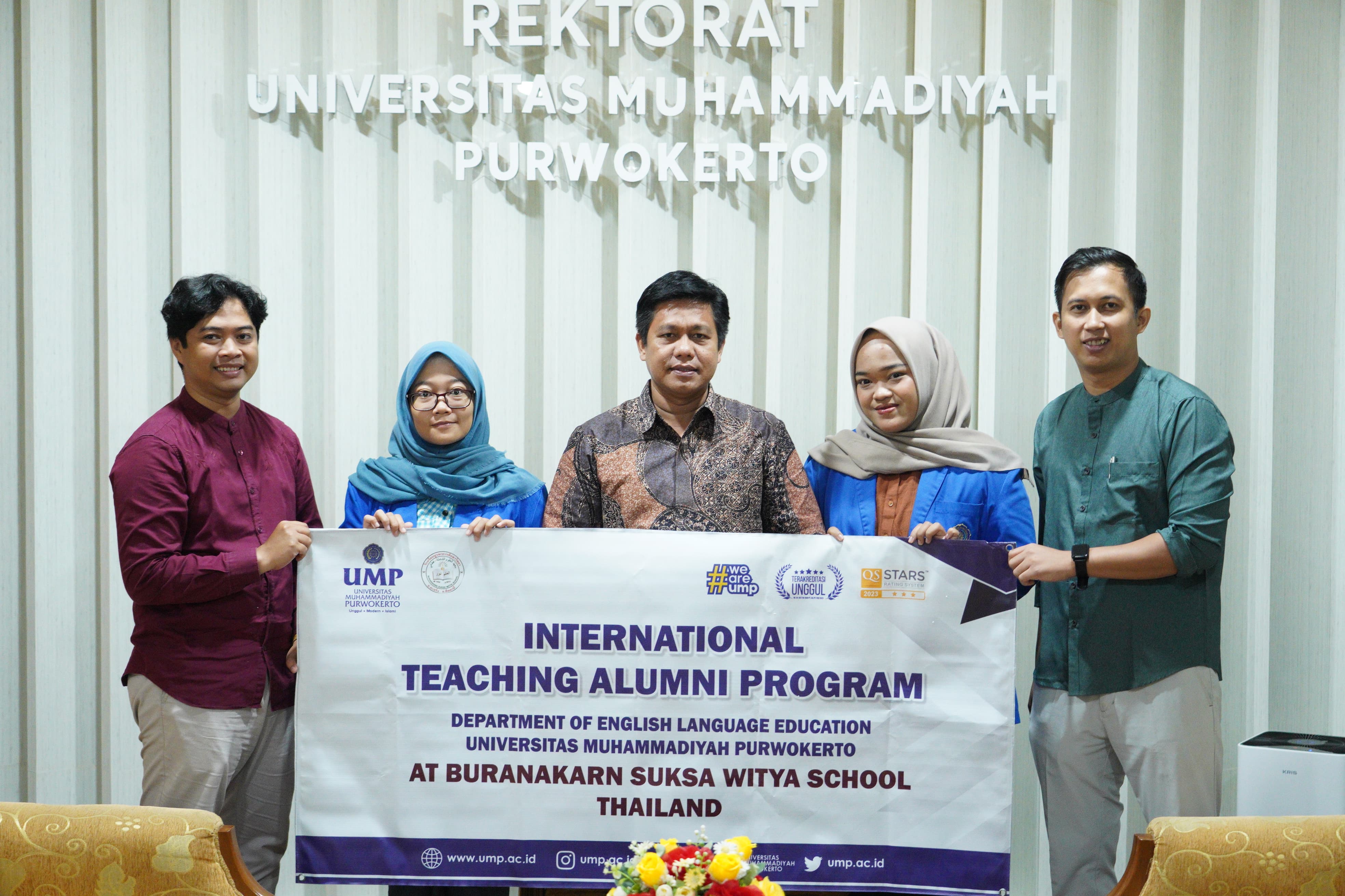 Meniti Karier Internasional, Alumni PBI UMP Terbang ke Thailand Melalui Program Alumni Mengajar