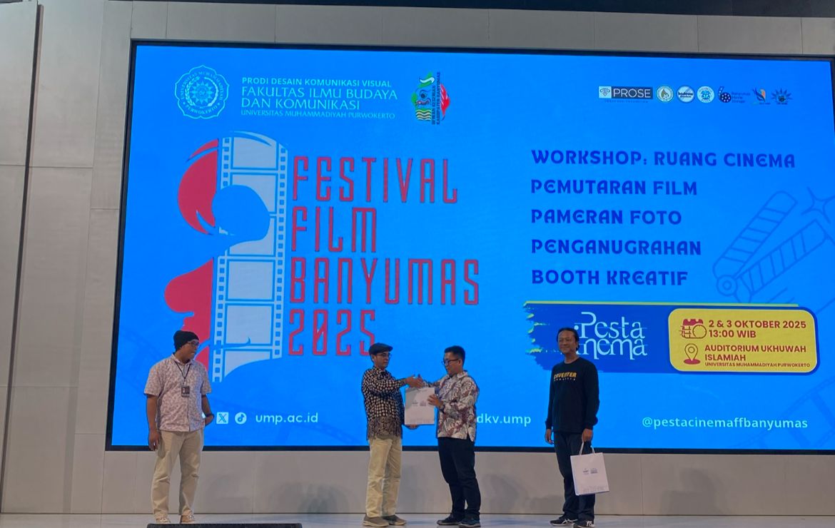 Kerja Sama DKV UMP dan Dewan Kesenian Banyumas Gelar Festival Film Banyumas 2025