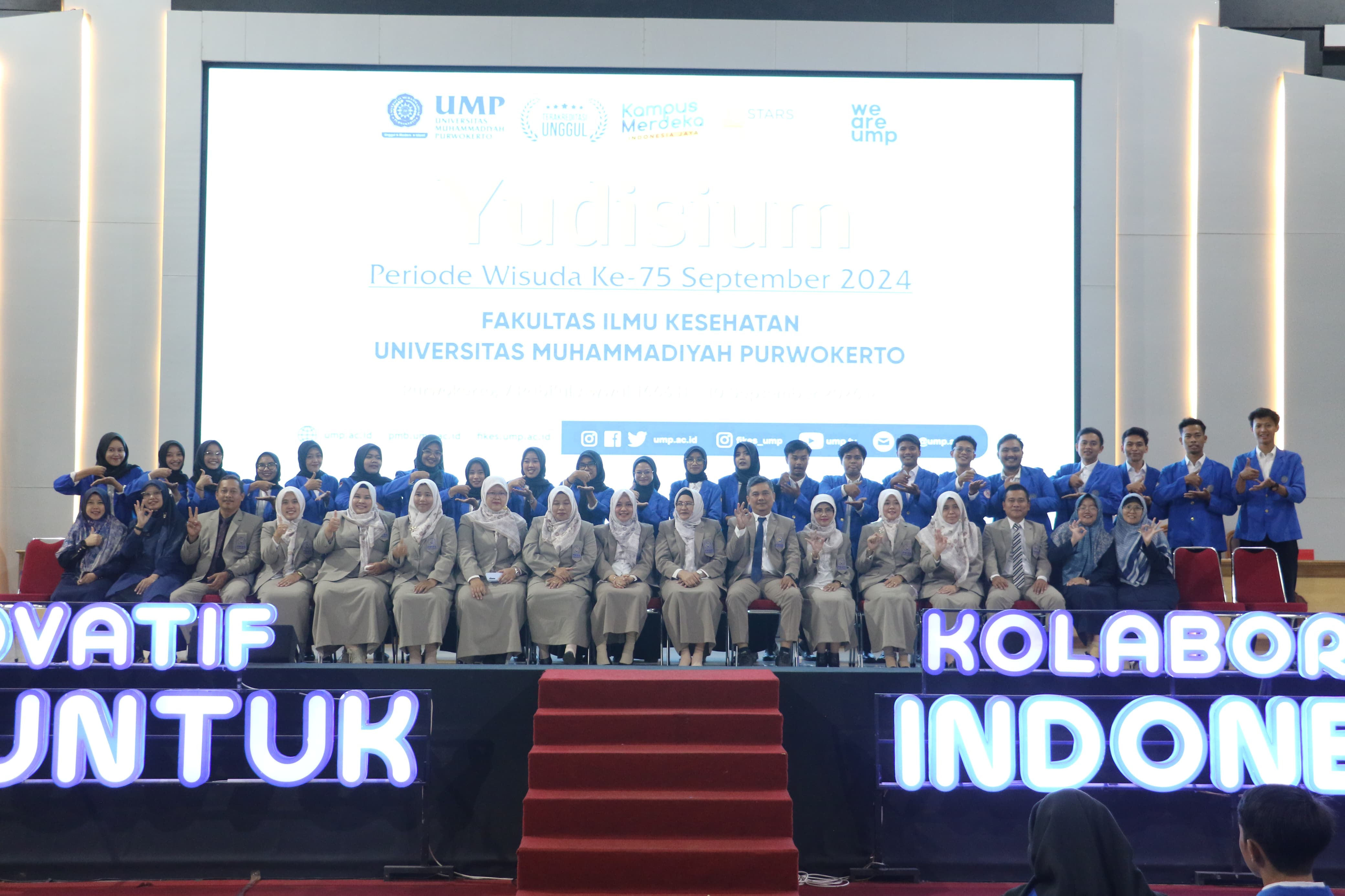 FIKES UMP Luluskan 665 Mahasiswa, Dekan Ajak Utamakan Nilai Islami dan Profesionalisme