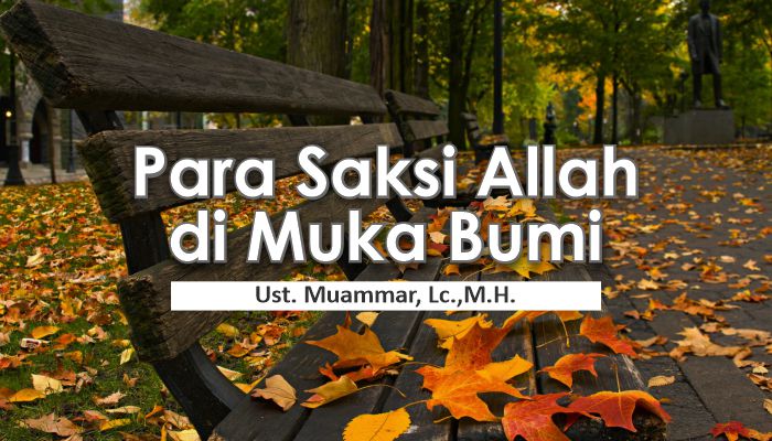 Para Saksi Alloh di Muka Bumi