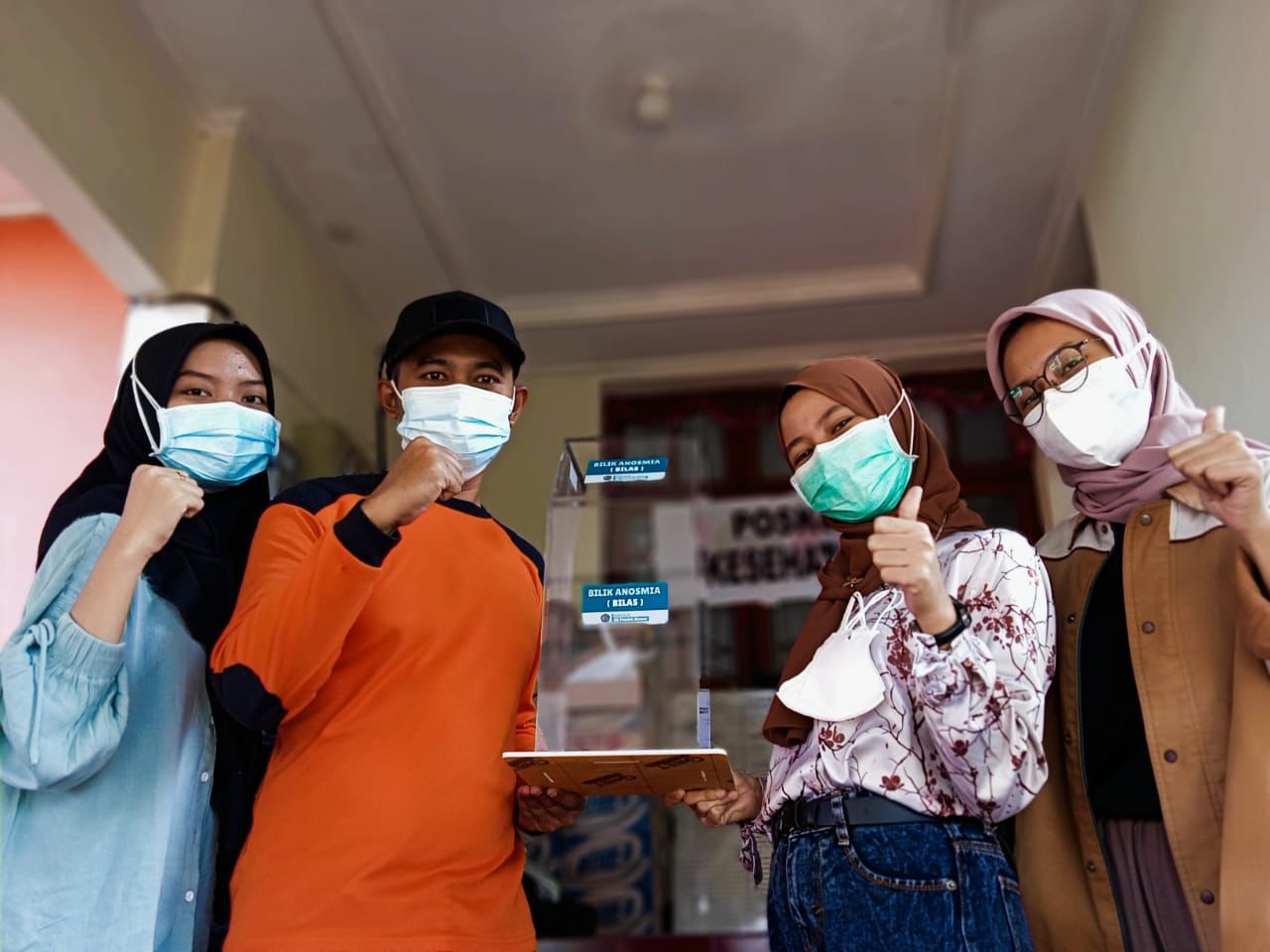Bilik Anosmia, Inovasi Mahasiswa KKN Relawan Covid-19 Banyumas UMP di Patenkan