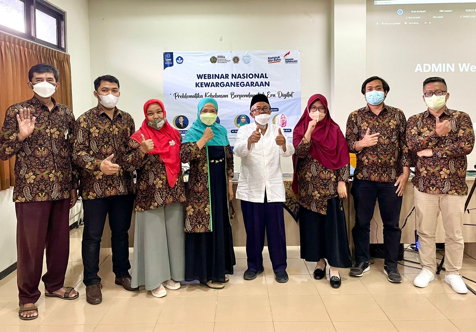 Webinar Nasional PPKn Kaji Kebebasan Berpendapat di Era Digital