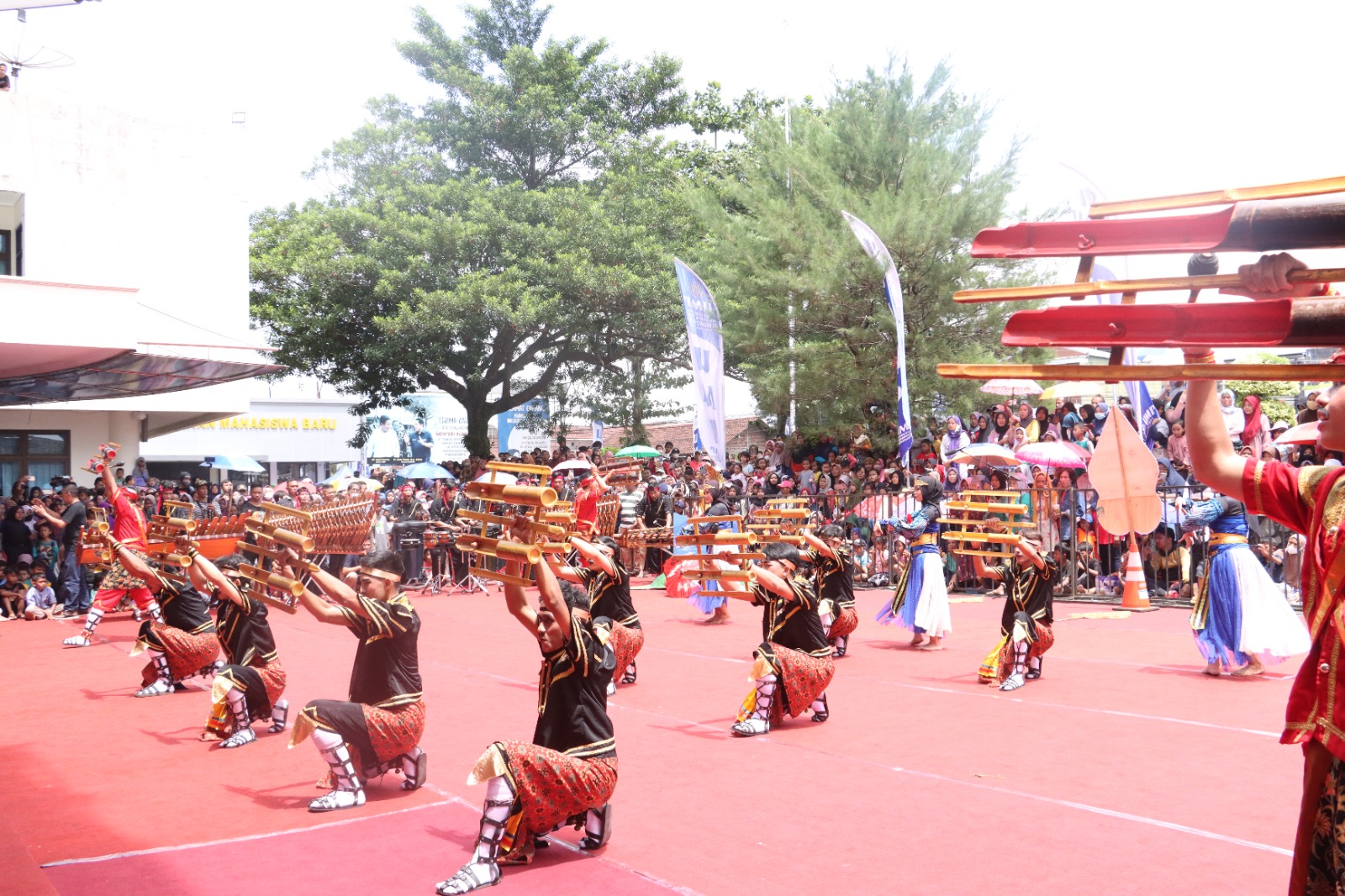 Unik! Sang Surya Mars Muhammadiyah Jadi Lagu Kentongan di Festival Kenthongan UMP Purwokerto Hari Ini