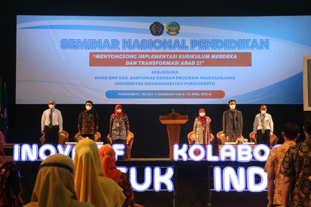 Magister PIPS UMP gelar Seminar Nasional Implementasi Kurikulum Merdeka
