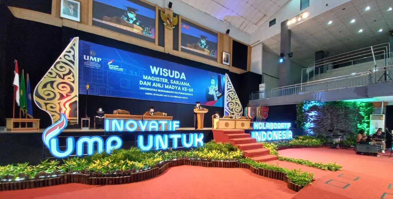 UMP Gelar Wisuda, Terus Kembangkan Inovasi serta Kolaborasi Internasional